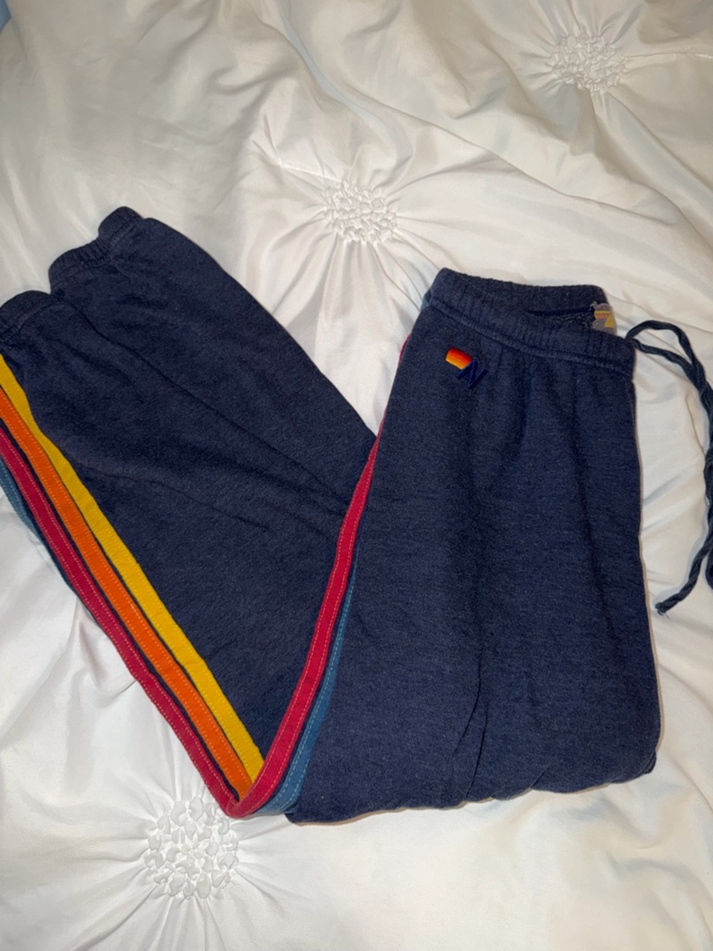 Aviator Nation Women's Sweatpants Navy - Size M
